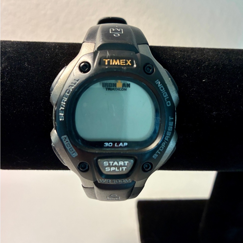 Timex Ironman 30-Lap Digital Watch - Black and Gray